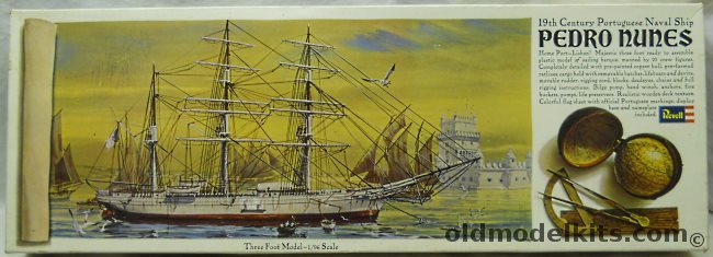 Revell 1/96 Pedro Nunes 19th Century Portuguese Naval Ship, H399 plastic model kit